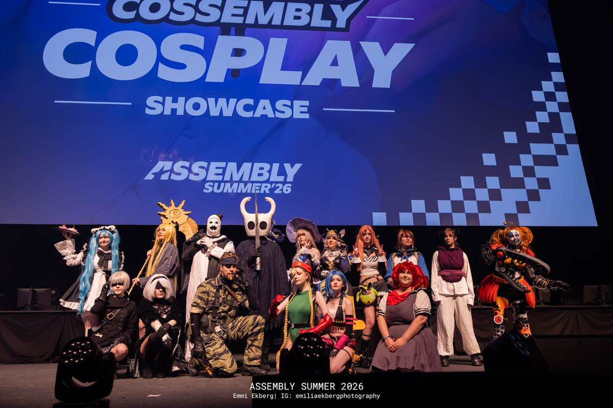 assemblyparty's tweet photo. It's the final day of ASSEMBLY Summer 2026!
There's still loads to see and experience before the LAN area lights are turned on 🤩
See full program at https://t.co/zsHl8D4ZGT

📸
Petri Leppävuori
Emmi Ekberg
Vilma Järvinen https://t.co/WlRRDbM4Fv