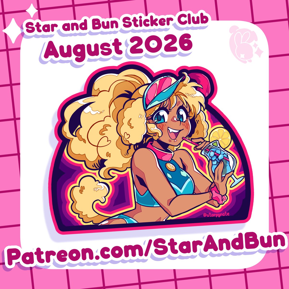 starpyrate's tweet photo. 💗Beat the Summer Heat with this cutie dog girl~ 💗

The sticker club is BACK!! Info below 👇 https://t.co/QwpXLVf2NG
