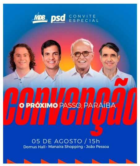 oblogdepianco's tweet photo. MDB da Paraíba homologará oficialmente a candidatura de Cícero Lucena ao Governo do Estado e os nomes de Veneziano Vital do Rêgo e André Gadelha para o Senado Federal neste dia 5 de agosto...

PARA CONTINUAR LENDO ESTA MATÉRIA, ACESSE O LINK ABAIXO:
https://t.co/dWwJtKV8r5 https://t.co/dGZ1uDJb7p