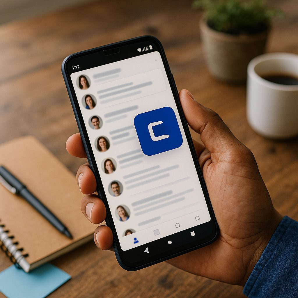 B_TO_BOOK's tweet photo. L'appli débarque sur Android ! 📲✨
Votre réseau B2B, votre annuaire, vos devis, votre messagerie... tout ça dans votre poche.
Le 1er réseau social 100% entreprises françaises est désormais accessible partout, sur tous les téléphones. 🇫🇷
#B2B #GooglePlay #Startup #Networking https://t.co/UJ8OzIEsiZ