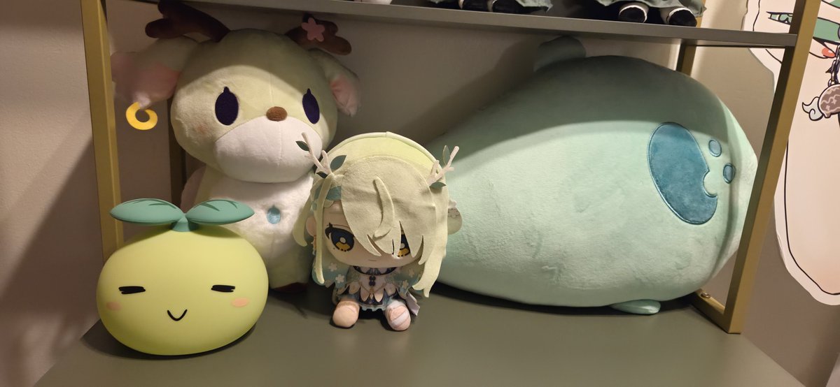 Napling96's tweet photo. My new Nimi/Fauna shrine https://t.co/3PMXxxvNq5