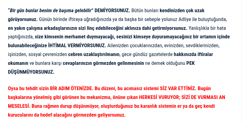 JessicaShe28822's tweet photo. @ersineroglu_ Gazeteciler, iftira ve sansasyonla besleniyor. İddianamelerde olmayan iftiraları sıralamaktan çekinmiyorlar.
 İftira atmak da etkin pişmanlık adıyla serbest oldu. Alkışlayanlara da bumerang gibi aynı hukuksuz sistem geldi çarptı https://t.co/sDhU0YkdXW https://t.co/lRA2rky8nC