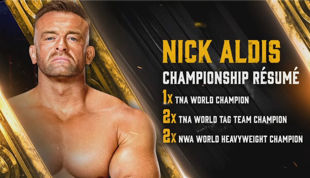 reigns_era's tweet photo. Nick Aldis Resume.

#SummerSlam https://t.co/IvdfV0EDUS