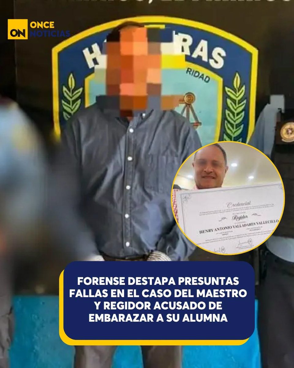 canal11hn's tweet photo. 🟡 | Un forense expuso presuntas irregularidades y explicó por qué considera clave una prueba de ADN. 👇
Todos los detalles:👇 https://t.co/6ZDavnXdyk
#Honduras #CasoMaestroRegidor #Irregularidades #PruebasADN https://t.co/wHPly23p8x
