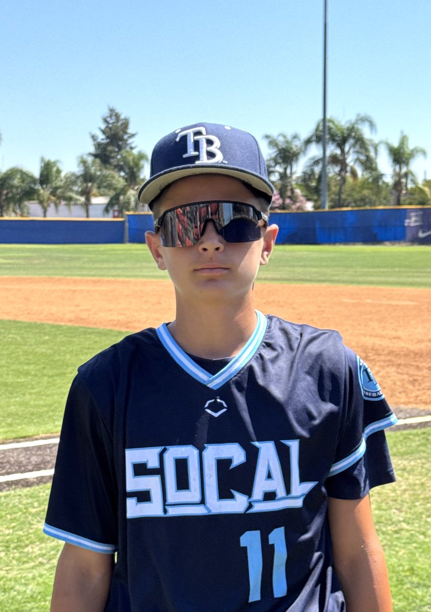 FiveToolCA's tweet photo. #FiveToolWestWS F: @TB_SoCalTeams 14U Navy 2, Prime 2030 1 
PoG: Zander Woodson 4.1 IP, 7K, 3H, 0R https://t.co/r5Lu23aeQK