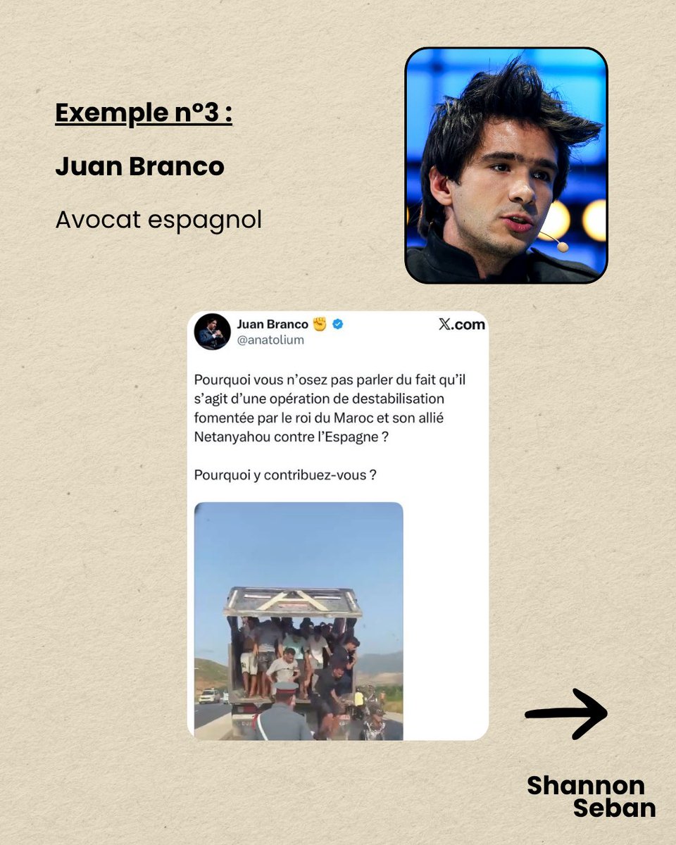ShannonSeban's tweet photo. Savez-vous à quoi on reconnaît un antisémite de compétition ? À sa capacité à rendre Israël ou les Juifs coupables de tout, tout le temps.

Même de la crise migratoire à Ceuta. 

C'est fort, non ? Quelques exemples :
@PascalBoniface, @BardemAntarctic, @anatolium 🤡⬇️ https://t.co/kmaW9rnY93