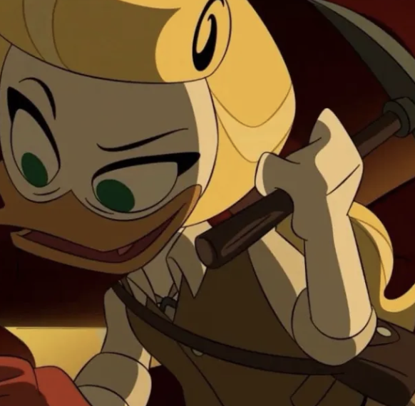 ACanine65327's tweet photo. Thank goodness we have Goldie ❤️ 
#Ducktales #Ducktales2017 #GoldieOGilt #GlitteringGoldie https://t.co/YN5wXS1FCq