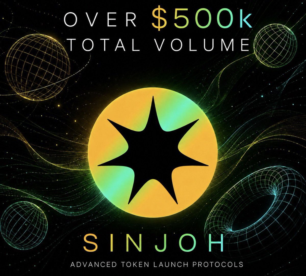 SinjohDeFi's tweet photo. Sinjoh has driven over $500k in total volume in less than 2 days since launch! 💫

That’s over half a million dollars of deflationary yield-bearing assets traded on @ponsdotfamily in just 44 hours - let’s win! https://t.co/0i9IDtqSQ8