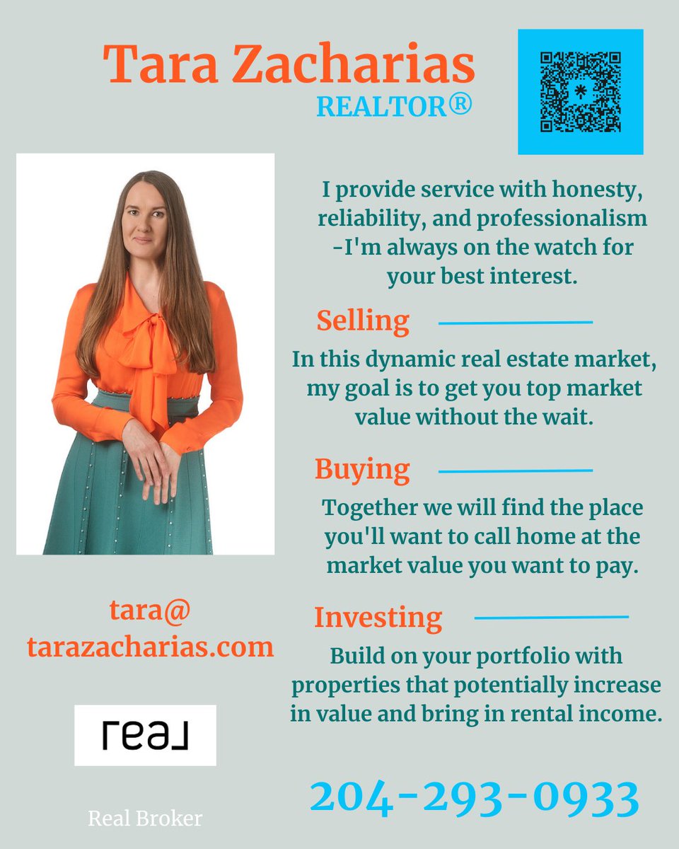 TaraZREALTOR's tweet photo. 💫 Now is the time to get settled into a new home!

I'm here to provide knowledgeable advice, strategic marketing and dedicated service to help you achieve your real estate goals.

#winnipegrealestate #winnipeglocal #manitobarealestate #winnipegcondos #winnipeghomes #wpg https://t.co/ks8SdNEPr9