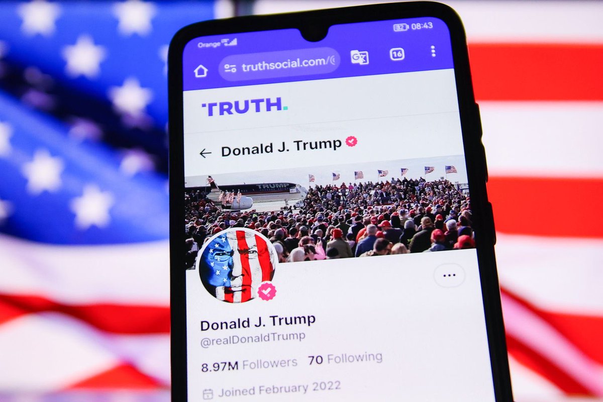 insiderwave's tweet photo. 🚨BREAKING

Trump’s Truth Social API is officially live.

Starting today, traders and hedge funds can buy EARLY ACCESS to Truth Social posts for $100,000 a month.

Let us know in the comments if you’ll be subscribing

👇🧐 https://t.co/WEGxJ9d8ba