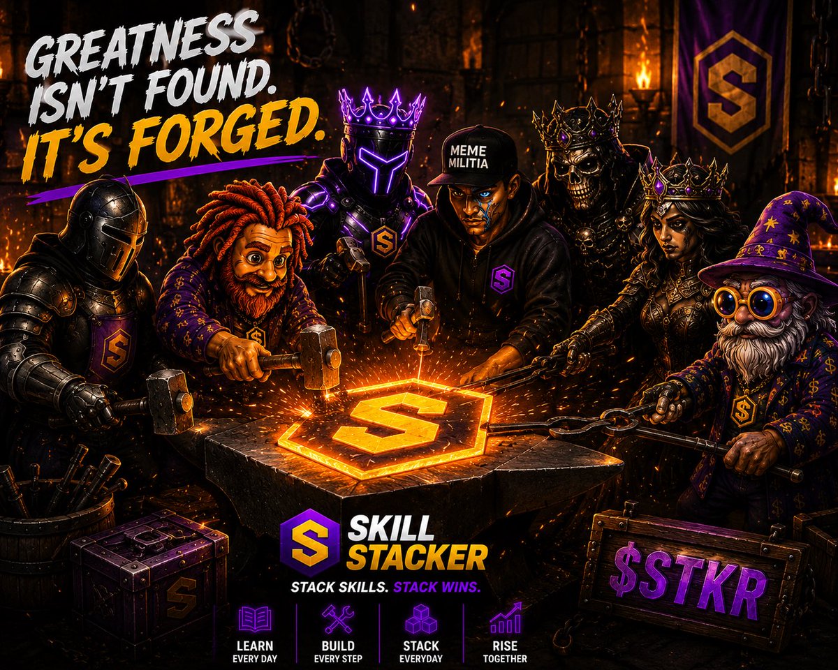 TimileyinJ41232's tweet photo. @TheMrAbundant @skillstkr @MemeMilitiaNFT @stkrnews @stkrgames @bossdonnft @RRMemeMilitia Stay consistent, keep learning, and never stop building. Every effort counts. Let's keep growing $STKR together. 🚀💜

@Nonny_web33 @EdwardEnoch042 @Ridwanweb_3 @TheMrAbundant @Web3Guy_Tkay @otspiccy @AdrianBoysel @To_m_zy @big_gy_small @NDwindle27 https://t.co/uVNUlJIxdv
