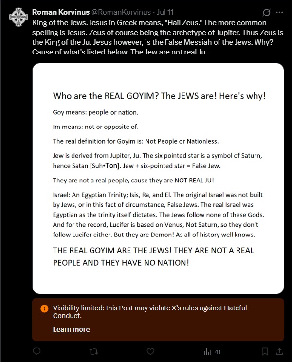 Roman Korvinus tweet media
