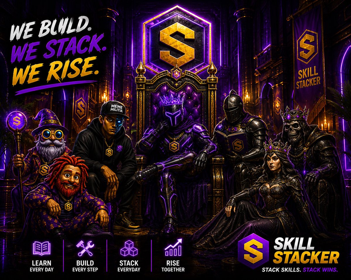 TimileyinJ41232's tweet photo. @TheMrAbundant @skillstkr @MemeMilitiaNFT @stkrnews @stkrgames @bossdonnft @RRMemeMilitia Every day is another chance to learn, build, and grow with the community. Small steps today create bigger wins tomorrow. Keep stacking skills, support each other, and let's keep pushing $STKR forward. 🚀💜

@TheMrAbundant @stkrnews @big_gy_small @crown_starjd @To_m_zy https://t.co/wsyfwi4b96