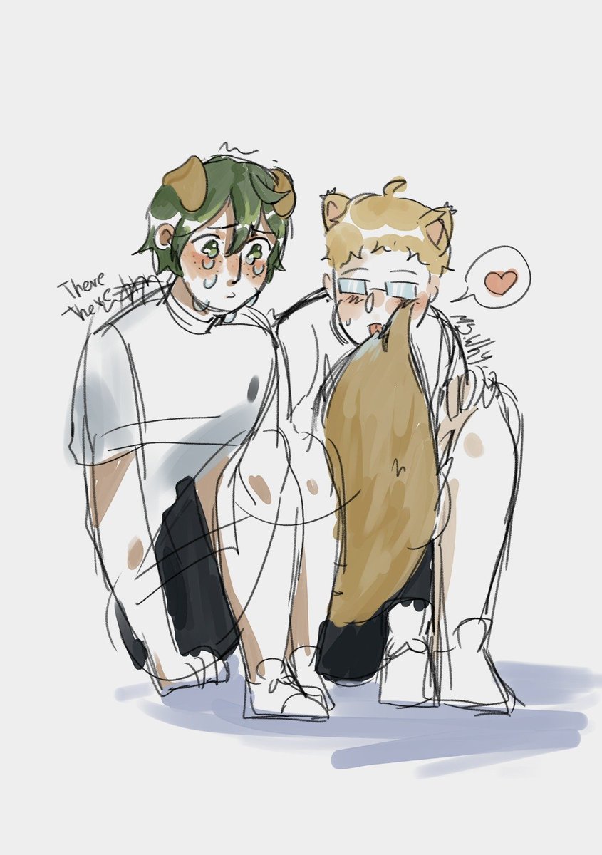 mswhy_art's tweet photo. Trying to keep his bf neat, tidy and relaxed

#TSKYM #月山 #rkgk https://t.co/kMetC9pBVB