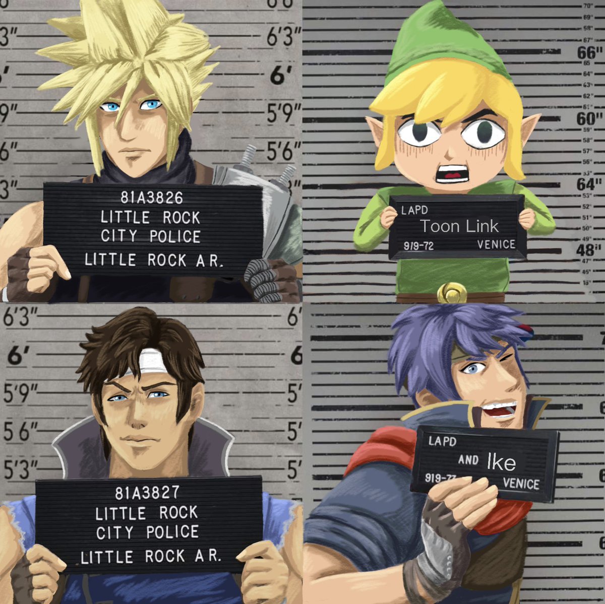 Yixin1787894's tweet photo. My smash bros mains
#ToonLink #CloudStrife #Richter #Ike #supersmashbros #ssbu https://t.co/u4WEGLOYzI