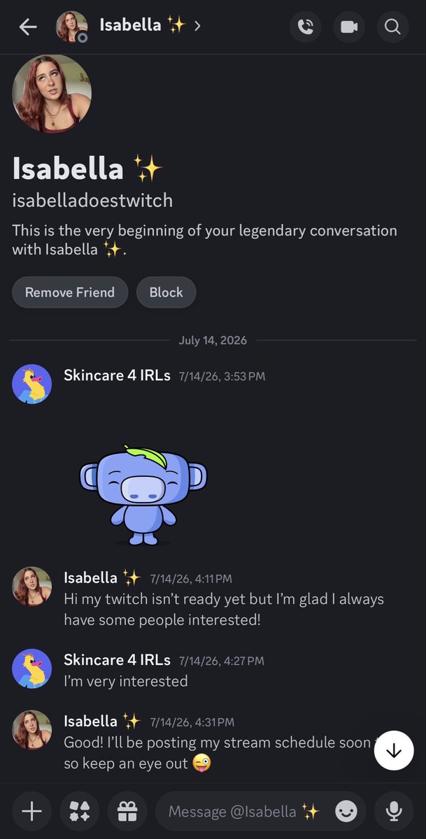 IRLTribberTT's tweet photo. IRL’s reaction to my Cumtribute
(She sent me more pics to trib after this)

Her discord: isabelladoestwitch https://t.co/ubuNKmBa9e