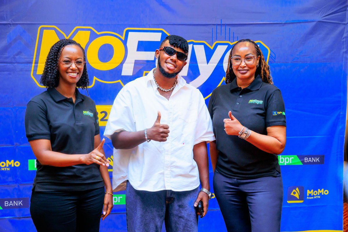 BPRbankrw's tweet photo. Something has been cooking, and today we're excited to finally share it with you! 

Earlier today, at a joint press conference with @MoMo_Rwanda, we officially launched MoFaya, a new digital loan and savings solution designed to make access to credit and savings simpler, faster, and more convenient. 

Through this partnership, eligible customers can borrow up to RWF 2 million or save directly from their Mobile Money wallets. 

Dial *182*5*6# to enjoy. 

#ForPeopleForBetter