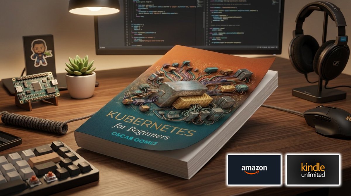 plastikelectrik's tweet photo. π Just launched: Kubernetes for Beginners!
If you want to master container orchestration, Pods, Deployments, and core cloud-native concepts this book is for you.
Grab your copy now:
https://t.co/iG9Psaz1ao π¦π»
#Kubernetes #DevOps #CloudNative #TechBooks #SoftwareEngineering https://t.co/zG25woyRIx