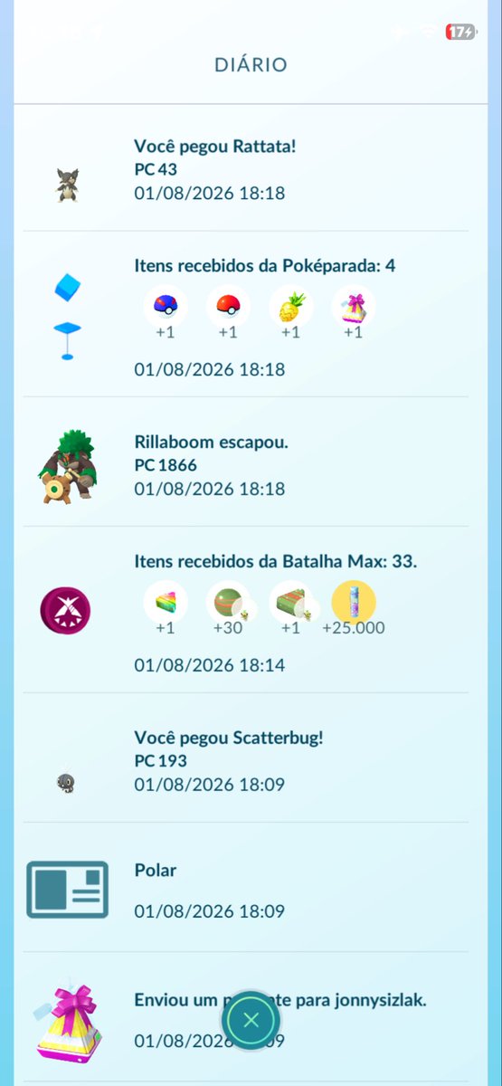 Dancanpgo's tweet photo. During the Max Battle Day event featuring Gigantamax Rillaboom, I used a paid remote raid pass, won the battle with great effort, used up every single Pokéball I had, and to my absolute fury, the Pokémon simply fled.  @ScopelyExplore @NianticLabs @PokemonGoApp @PokemonGOptBR https://t.co/RxWPSjiFpI