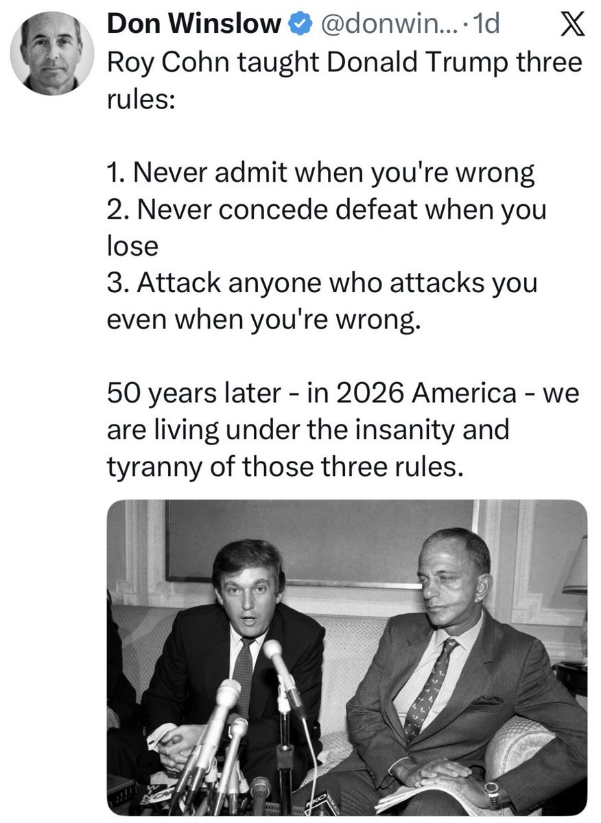 Ren4Hek's tweet photo. @_InfoGram_ Marco, it was the US's choice to be the world police, so stop blaming everyone for what YOU did on purpose.
Sniffed too much of Trump's poopy pants, must have gotten a whiff of Roy Cohn when he taught Trump to never take responsibility.
You knew better. Expect NO forgiveness! https://t.co/FVX7WWAUB9