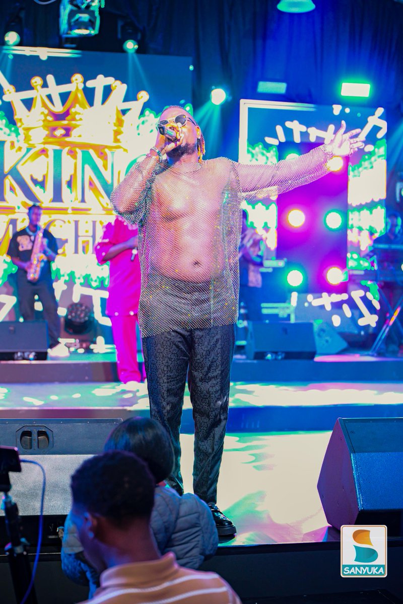 sanyukatv's tweet photo. From Uganda to the World. The king reigns tonight!

#KingMichaelLive
#CoronationConcert | #SanyukaUpdates https://t.co/7andfZjtA9