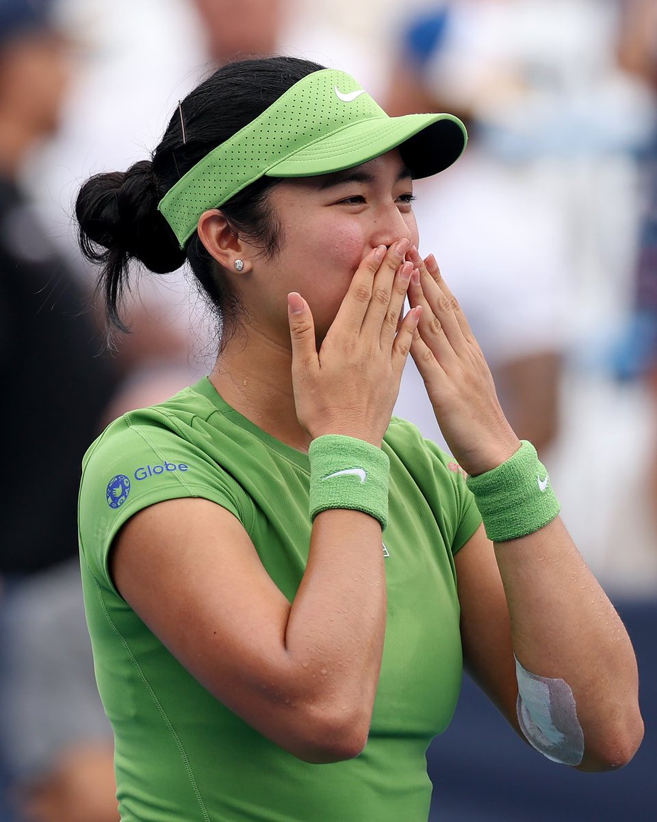 TennisChannel's tweet photo. When you make the DC final mood 😽

#MubadalaDCOpen https://t.co/nCzg7tpm9N