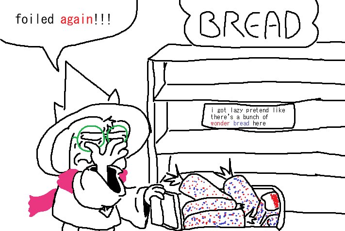 GAMMA_DREAMCAST's tweet photo. our friend ralsei from #deltarune has found himself in another predicament- this time? fetish drawings!!! how will our little fuzzy buddy get out of this one? 😂 https://t.co/JGM93Zqxuc