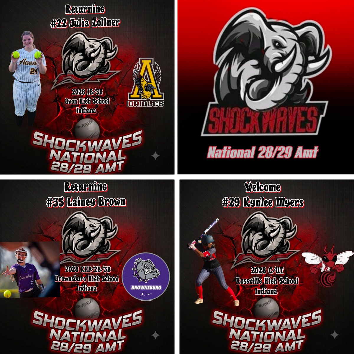 shockwavesamt's tweet photo. Our 26-27 Shockwaves National 28/29 team! https://t.co/6FS7bbpWhw