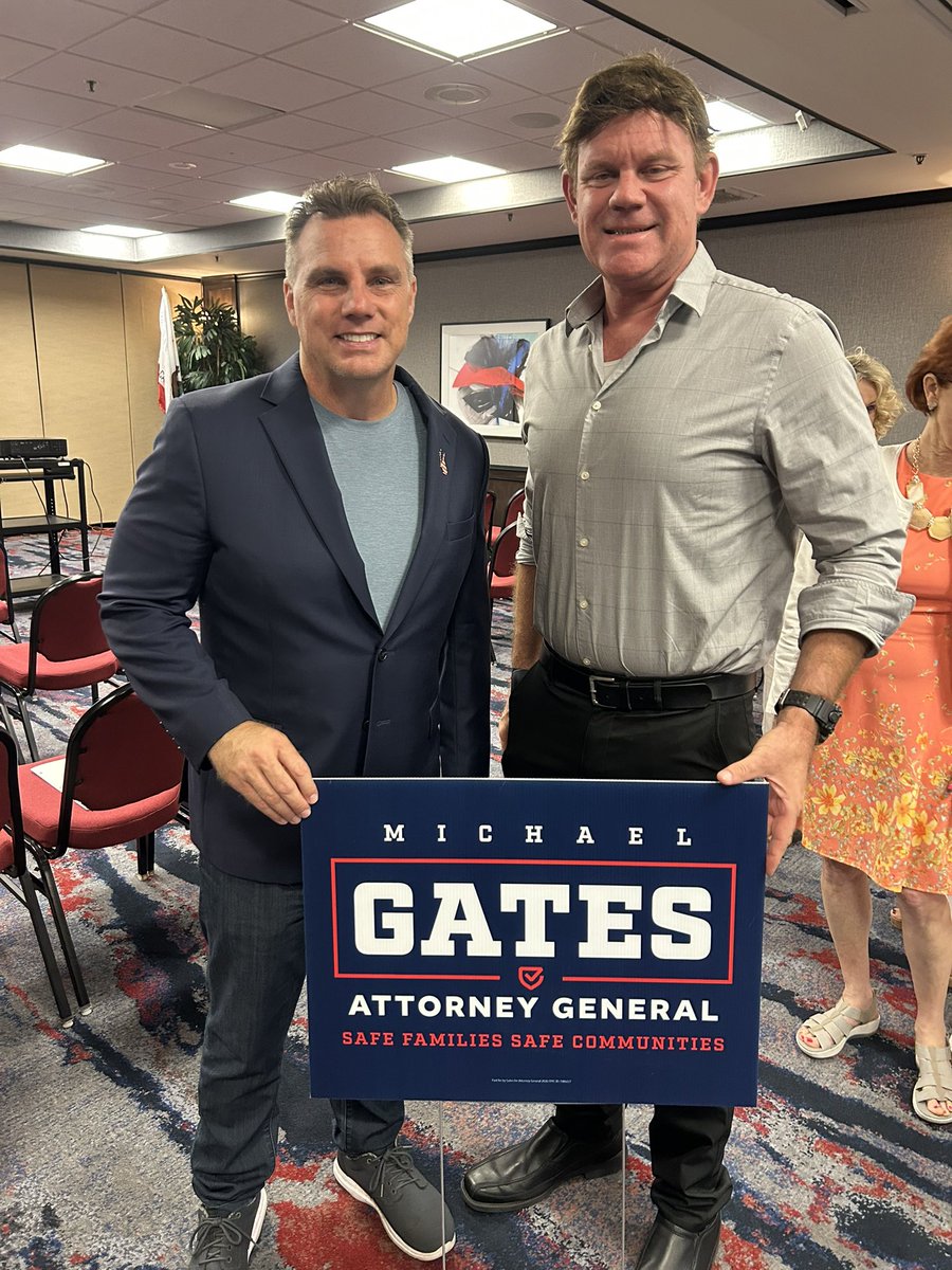MichaelGatesESQ's tweet photo. Great town hall in Irvine, real conversations with real Californians about crime, accountability, and the future of this state. 

Grateful for every supporter who showed up, held a sign, and joined the fight. Safe families, safe communities. 

Vote Michael Gates for Attorney General. #Gates4AG