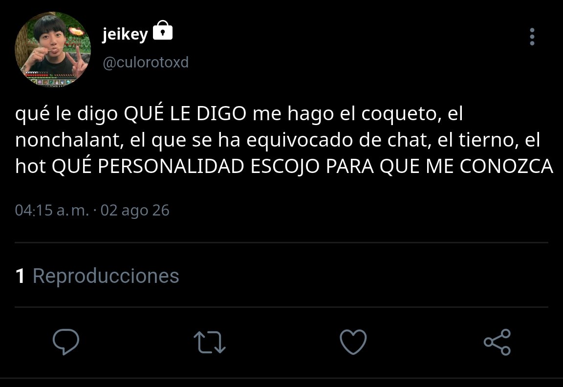 th4koo's tweet photo. veinticuatro 🎮; escogió la personalidad tiernecita coqueta https://t.co/DsncBRnUFJ