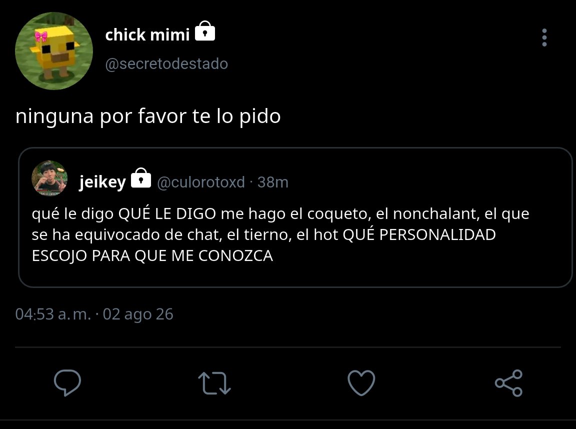 th4koo's tweet photo. veinticuatro 🎮; escogió la personalidad tiernecita coqueta https://t.co/DsncBRnUFJ