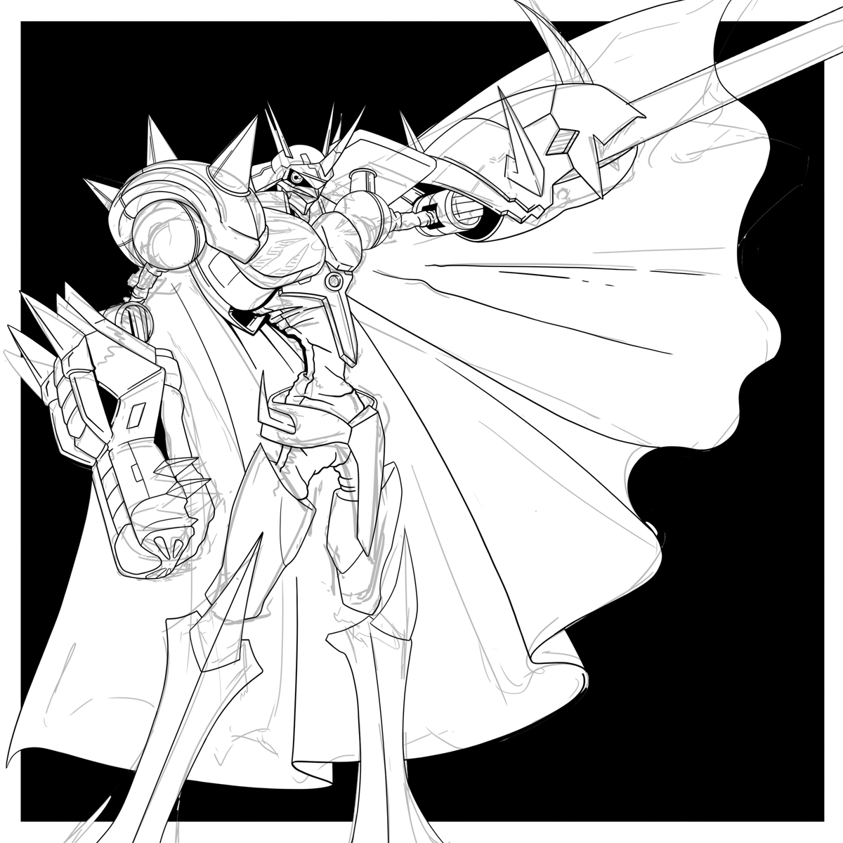 SketchworksU's tweet photo. No logre terminarlo a tiempo, pero quiero remarcar que nunca fue tan buen momento para ser fan de esta franquicia #odaibamemorialday
#デジモン #お台場メモリアル #digimonday #wargreymon #metalgarurumon #omegamon #Digimon #digimonworld #difgimonadventure #digivice https://t.co/V0MWfUXm8T