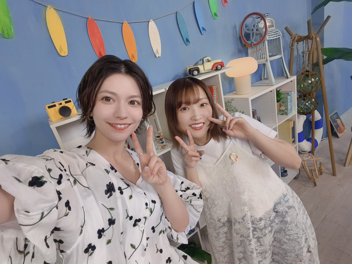 Lynn_0601_'s tweet photo. 破壊神二人、楽しかったです！！
アーカイブでどうぞ🍍🍧🍅
#水星の魔女  #魔女ラジ https://t.co/vmZH5yEImq