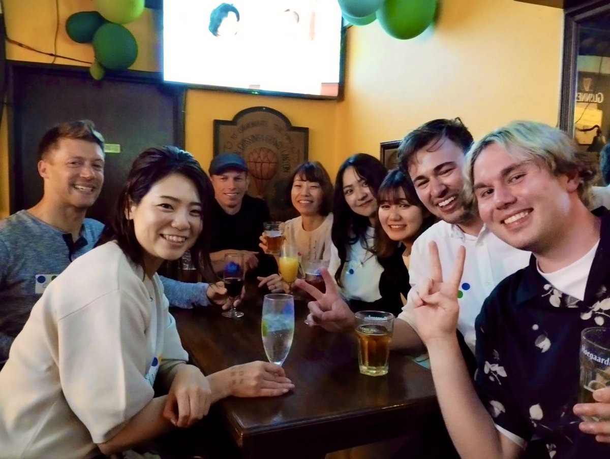whynotjapan's tweet photo. 本日7pmから心斎橋でLanguage Exchangeパーティーを開催します😀

日本語がペラペラの外国人も多いので、英語が苦手でもOK✨
本格アイリッシュパブが会場。
後半はみんなでカラオケで盛り上がりましょう！

お1人参加の方も多いので、気軽にご参加ください。

🌼詳細🌼
https://t.co/O4svI3gl7Y https://t.co/E20w6iBoc8