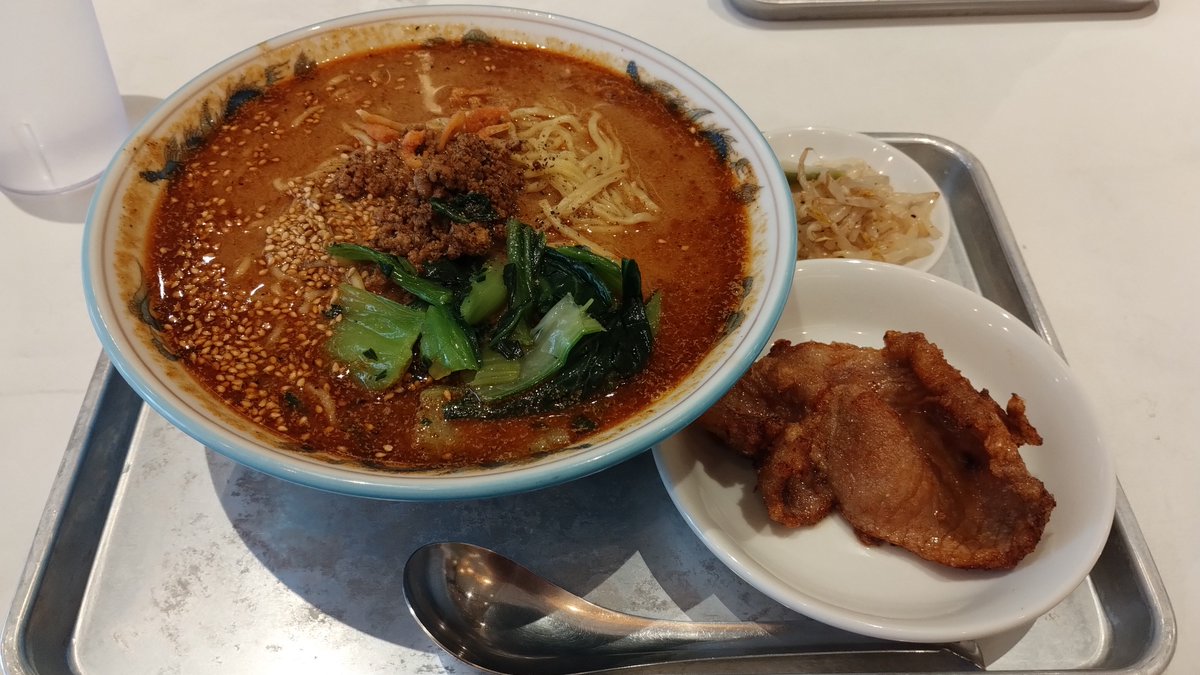 munesuba's tweet photo. あったかいもの食べて元気に
冷たい飲み物ばかりなのも考えものね https://t.co/tCdQOcP8Vg