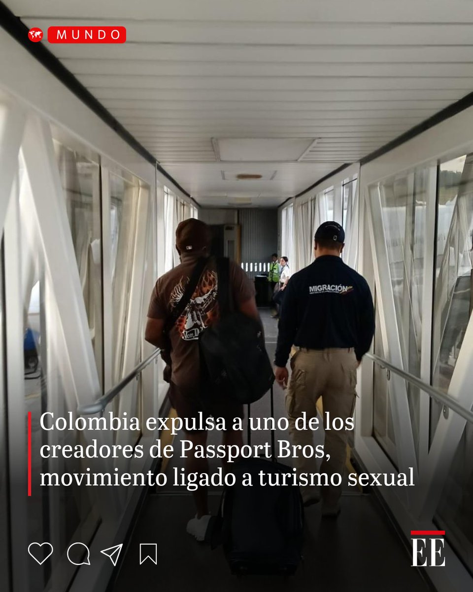elespectador's tweet photo. Migración Colombia negó la entrada al influencer. 👉https://t.co/BD1yoiE52B https://t.co/zsUti66xVt