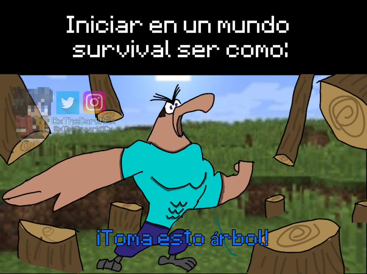 xTheDarkMCx's tweet photo. Cómo debe ser.
#Minecraft #Memes #Curi #Art https://t.co/XFqp1qKOqp
