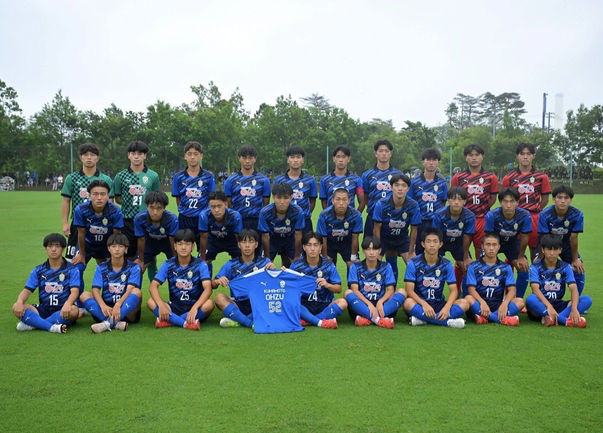 公式】大津高校サッカー部〜進化するブルー軍団〜 on X: 