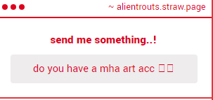 alientrouts's tweet photo. WOW i didnt expect to be asked this so soon..  yes guilty https://t.co/g5IxWyOX0E