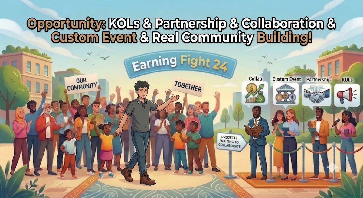 _AbdussoburYT's tweet photo. 🚀 Ready to scale your project?
Join hands with Earning Fight 24 for premier Collaboration, Custom Events, and Partnerships! 🤝🔥

🔗 Join our community here:
https://t.co/9EqqnJDPUk

📩 Get in touch for collaboration:
https://t.co/Qz4H8XcYM6

Let's build and grow together! 📈💎🚀

#EarningFight_24 #Growth #KOLs