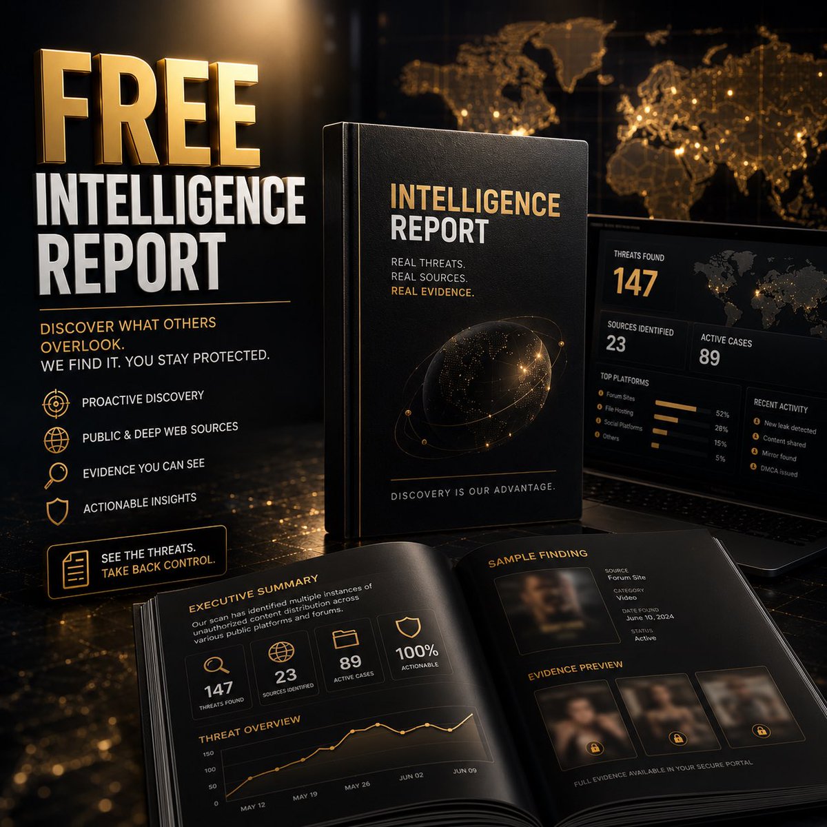 ArclightHQ's tweet photo. FREE Intelligence Report.

Discover where your content is being shared before it spreads further.

Real evidence. Real sources. No obligation.

Request yours today.

#CreatorProtection #DMCA #OnlyFans #Fansly #ContentProtection https://t.co/BHPoqNJbV3