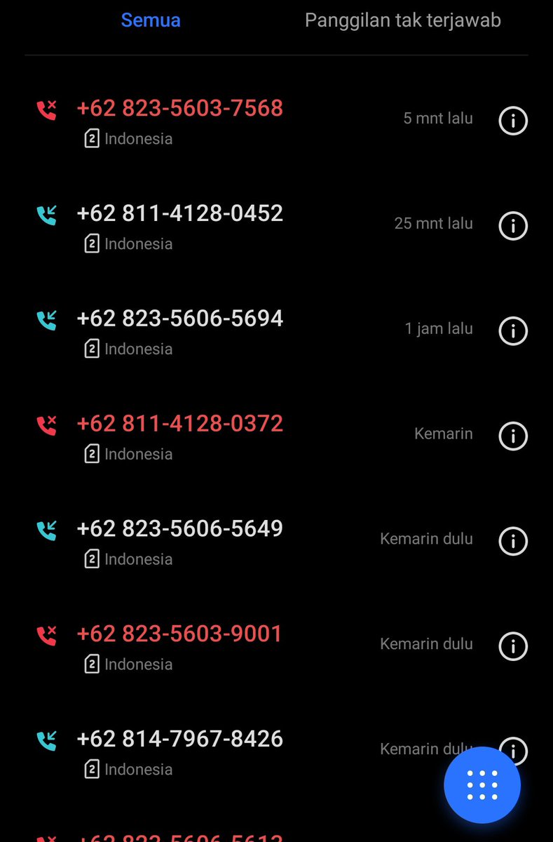 RiyadiAhmad_'s tweet photo. Se bocor itukah data gw di @Telkomsel hari Minggu bnyk bgt yg nelp https://t.co/PvKWsv3rRC
