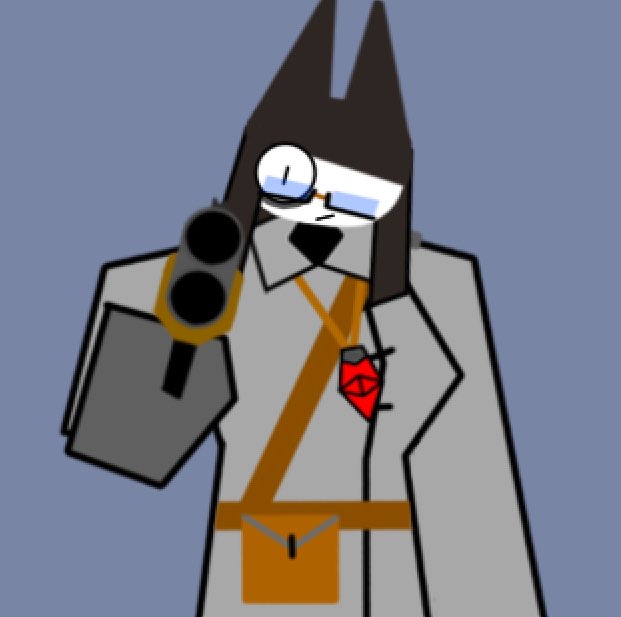 Geiger_counter2's tweet photo. @Th3Pr1ncipal "Ayyy a fellow shotgun enthusiast I see?"

[she too points a shotgun at her] https://t.co/Lm4XUQhPV4