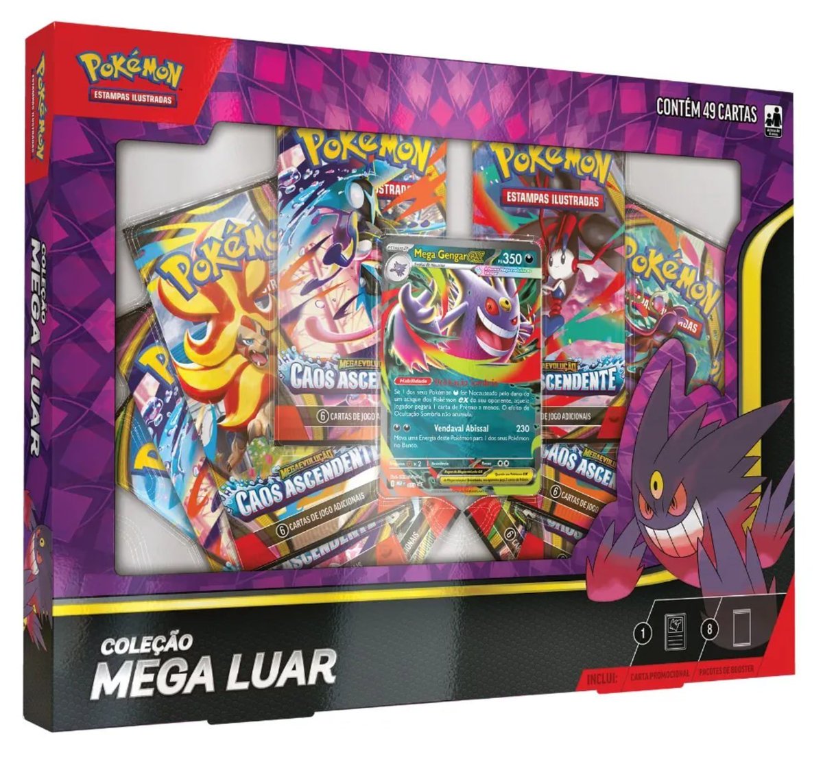 clubeoraculo's tweet photo. ✨ Oferta Mercado Livre 

🎟 Use o cupom: RESGATEFULL0208

📚 Box Pokémon Coleção Mega Luar Mega Gengar Ex
🛍 R$ 108
🔗 https://t.co/wLUOFafIna

🛒 Vendido por: loja copag
ℹ️ Confirme se é o vendedor acima

✨ Mais cupons e ofertas no WhatsApp:
🔗 https://t.co/i3iaTVpZn4 | #anúncio