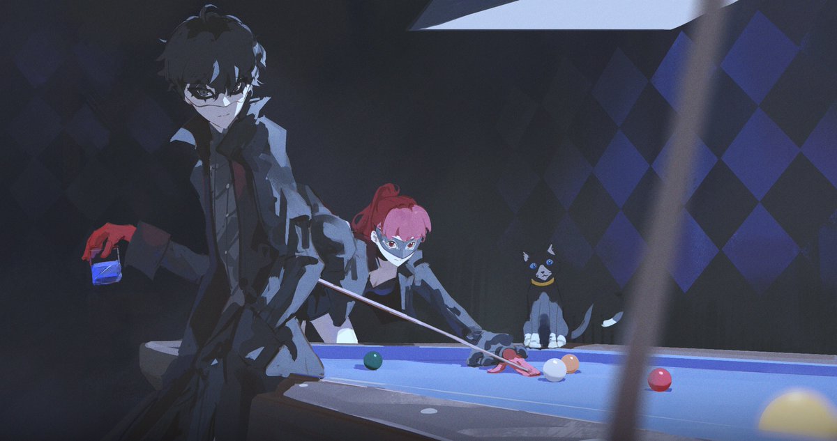 Eien_001_'s tweet photo. 🎱

#P5R https://t.co/SfOgFLCEim