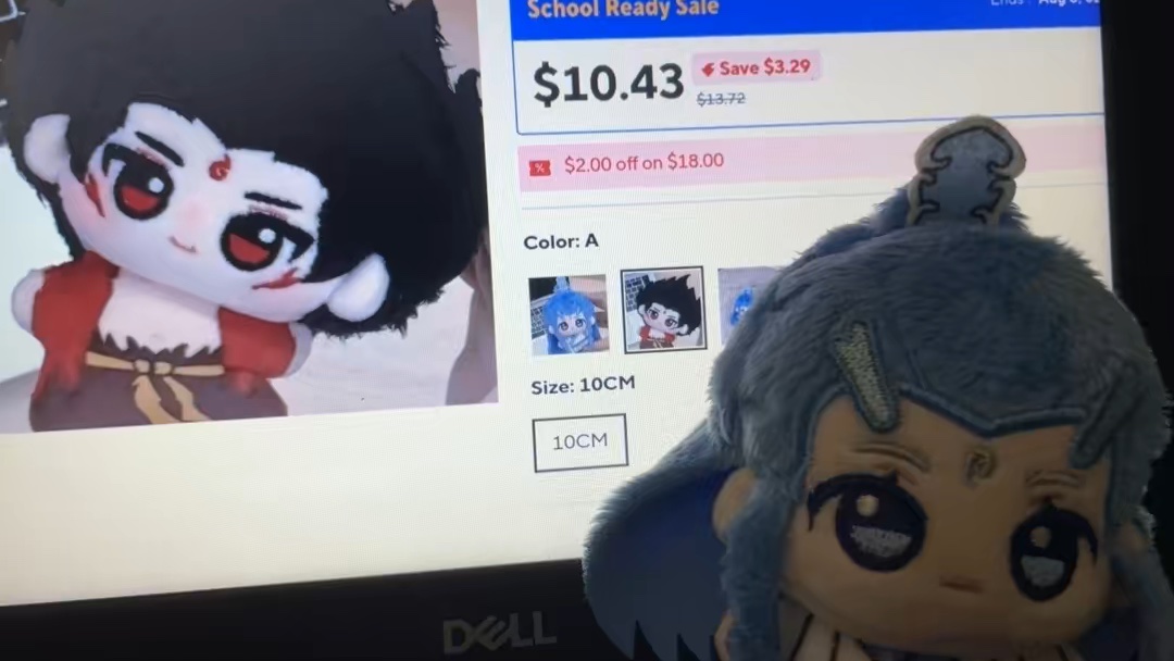 fifiiblip's tweet photo. when you realized you bought an off-brand plush but you’re kinda vibing with it bc it’s cute❤️‍🩹

I’ll probably buy the nezha one soon … once I make a comeback from being broke (I can feel the flies actively swarming around my wallet)

#aobing #nezha #bingzha https://t.co/MtvAdArypm