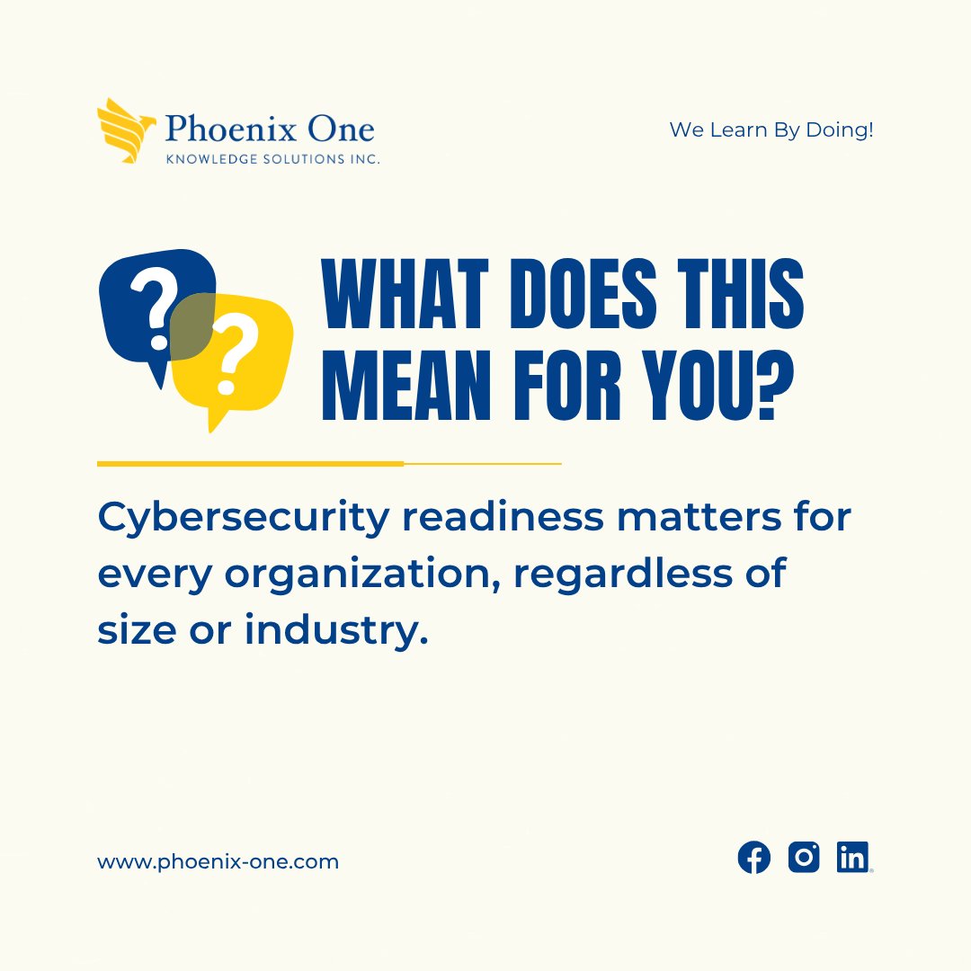 phoenixone_ph's tweet photo. Cyber risk is not reserved for large enterprises. Smaller organizations can also be attractive targets when defenses are weak or employees lack awareness. Training helps turn people into a stronger layer of protection.

Explore Here: https://t.co/c8wUwMygTR

#PhoenixOne_PH https://t.co/K0w9Mr8s4l