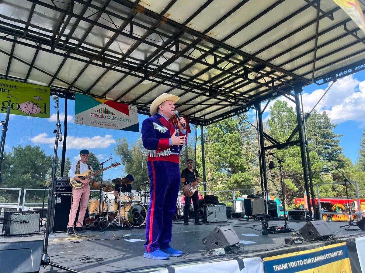 GovofCO's tweet photo. Happy 150th Birthday Colorado from United We Rock in Colorado Springs! ❤️ https://t.co/9nD8pc4hl1