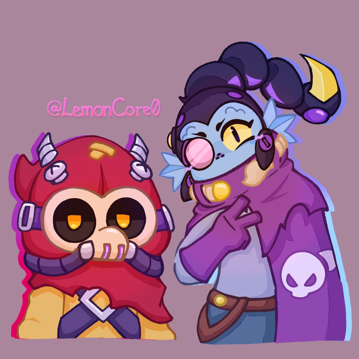LemonCore0's tweet photo. The Raider Duo 🦂🔥
#BrawlStars Cordelius &amp; Willow
— November, 2023 https://t.co/FX0Cf4Wu5b