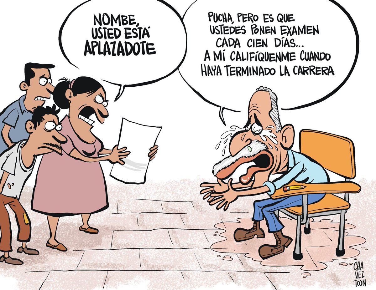 Chaveztoon's tweet photo. El escrutinio https://t.co/WGfcToO09V